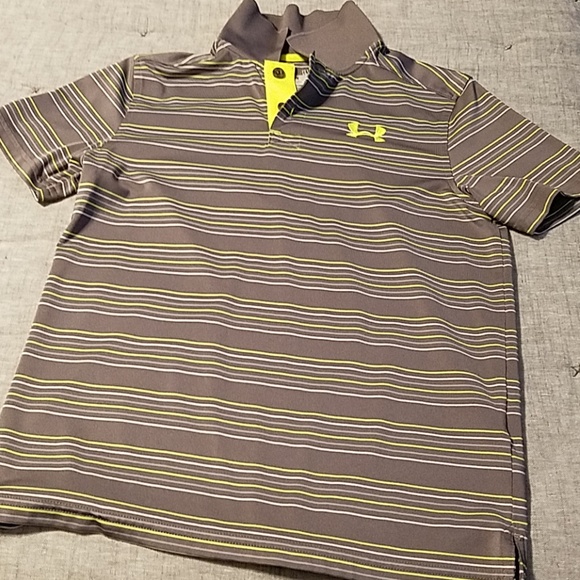 youth under armour golf shirts